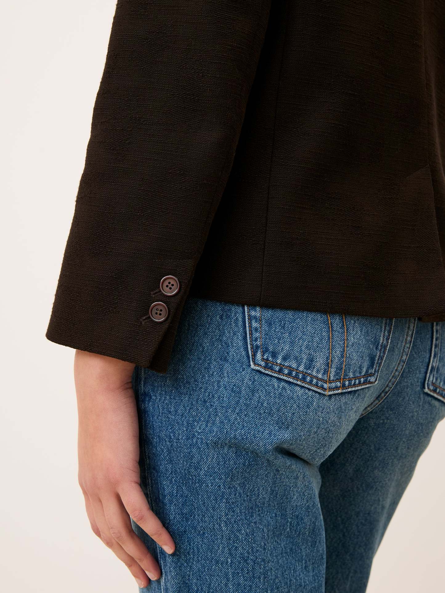 Veste EDGAR - JACQUARD CAFE