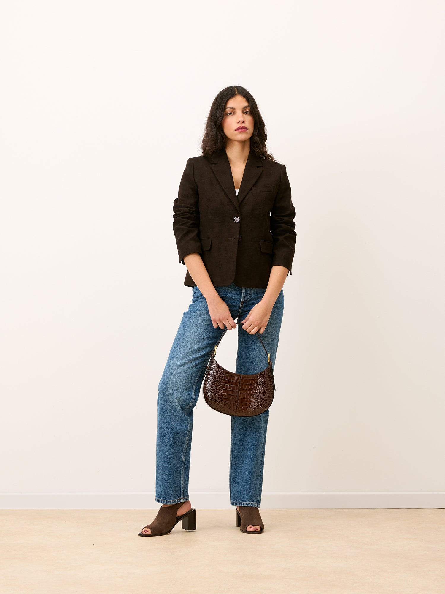 Veste EDGAR - JACQUARD CAFE