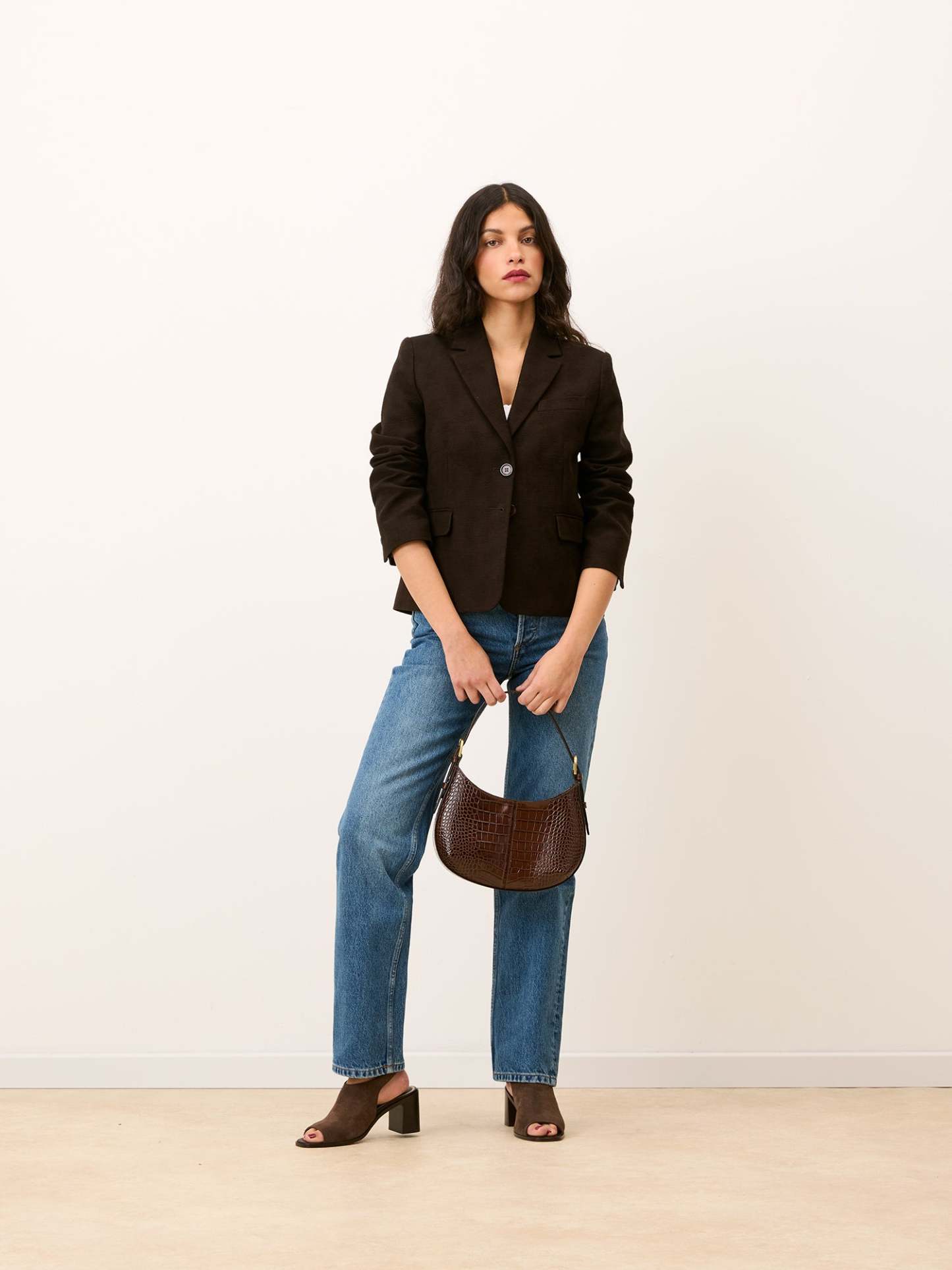 Veste EDGAR - JACQUARD CAFE