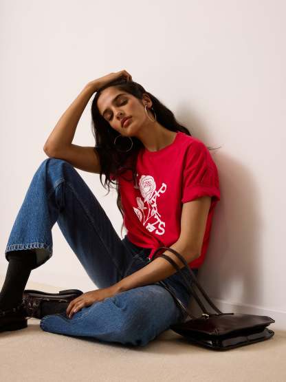 T-shirt EDOUARD - ILOVEPARIS ROUGE