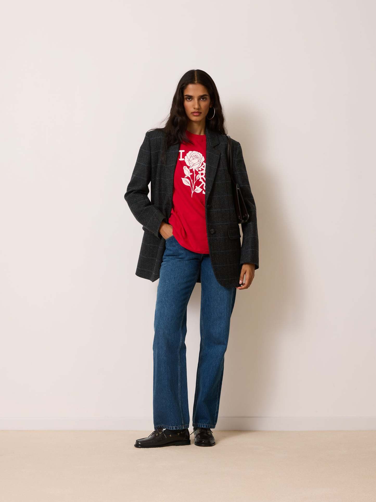 Veste JACQUES - CARREAUXCHEVRON GRIS