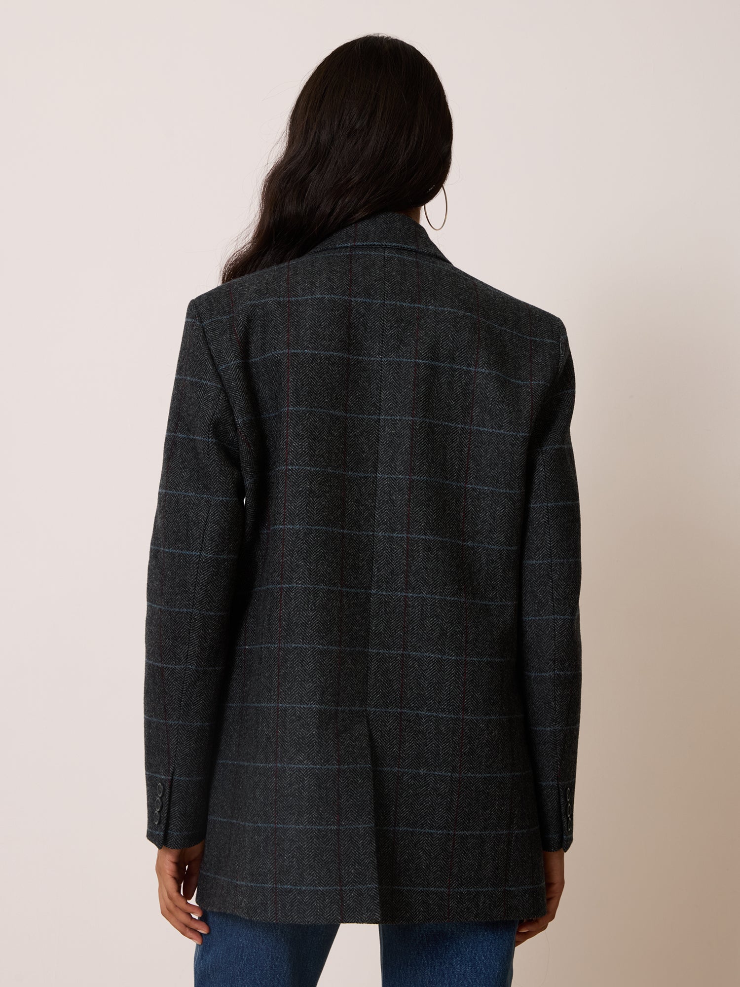 Veste JACQUES - CARREAUXCHEVRON GRIS