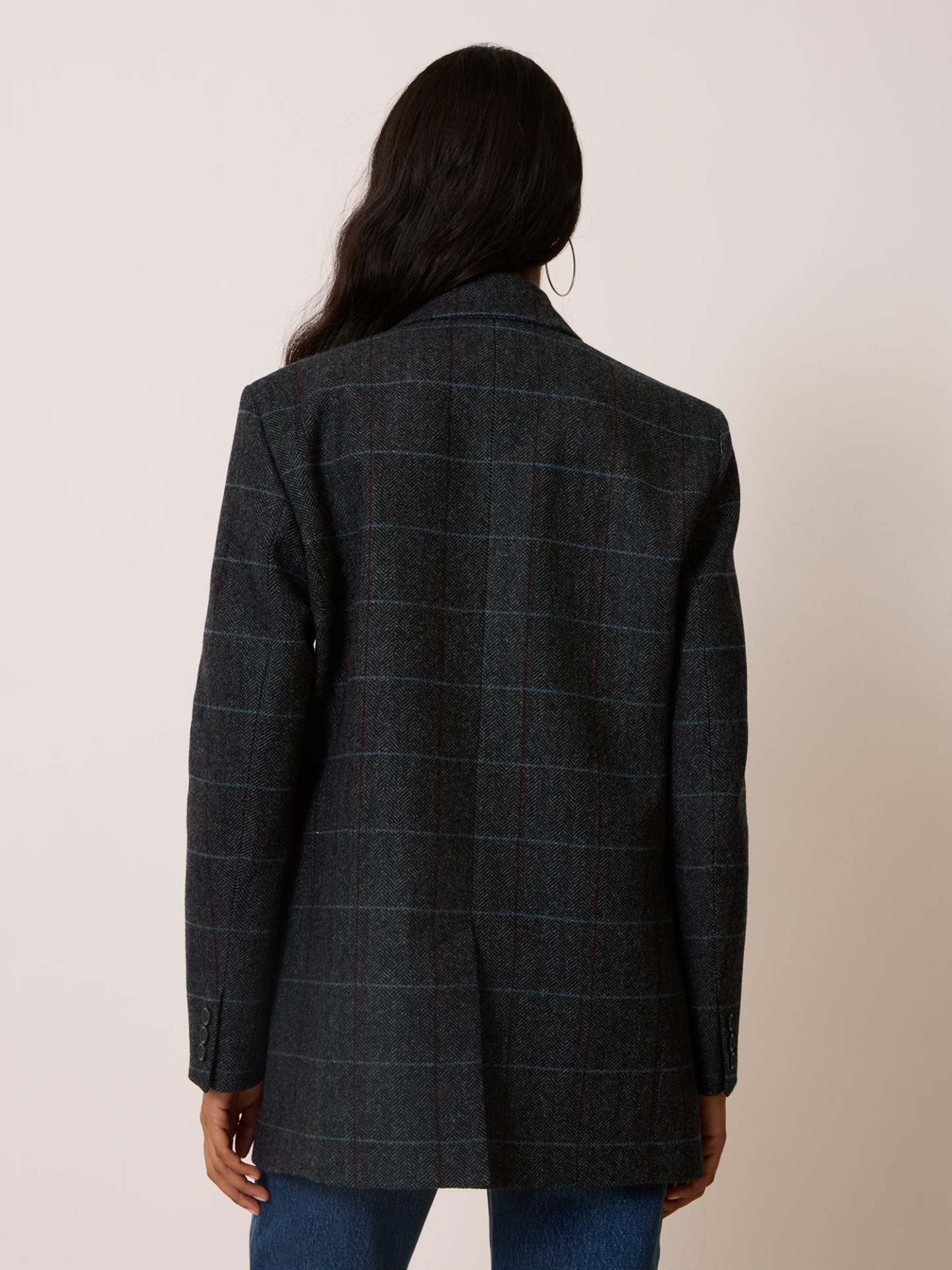 Veste JACQUES - CARREAUXCHEVRON GRIS