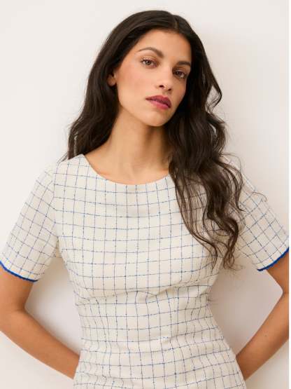 Robe ELENORE - TORCHON ECRU