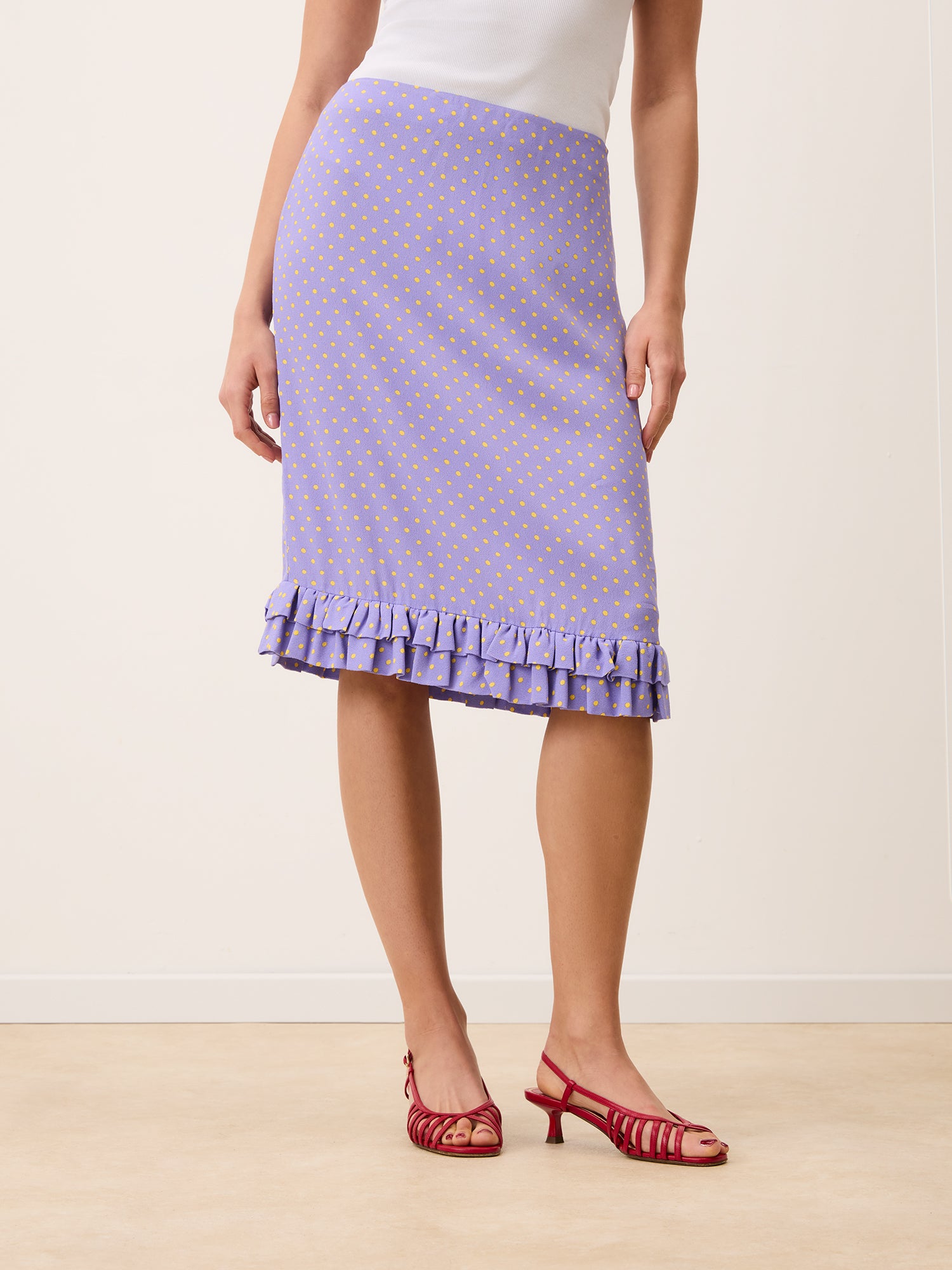 Jupe ELIETTE - Mini Carmen Violet