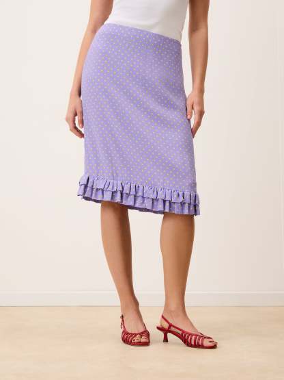 Jupe ELIETTE - Mini Carmen Violet