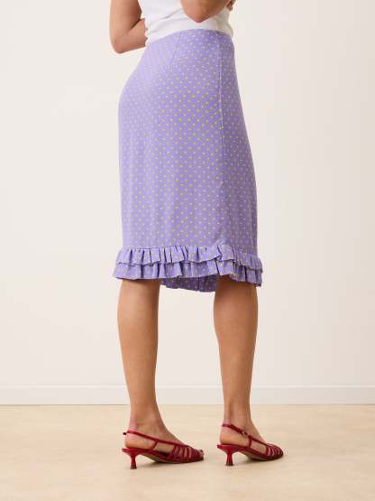 Jupe ELIETTE - Mini Carmen Violet