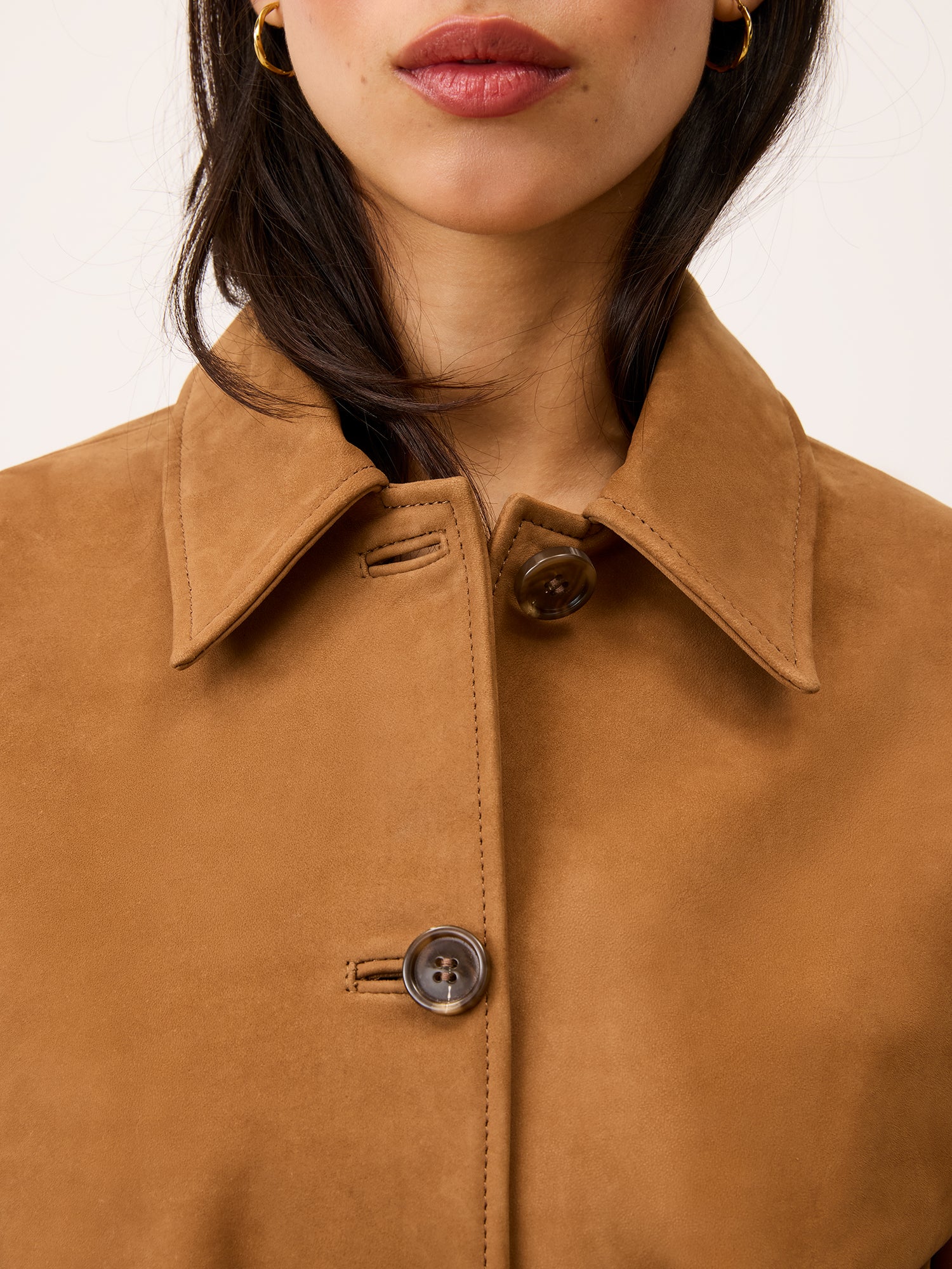 Veste EMILIO - SUEDE CARAMEL