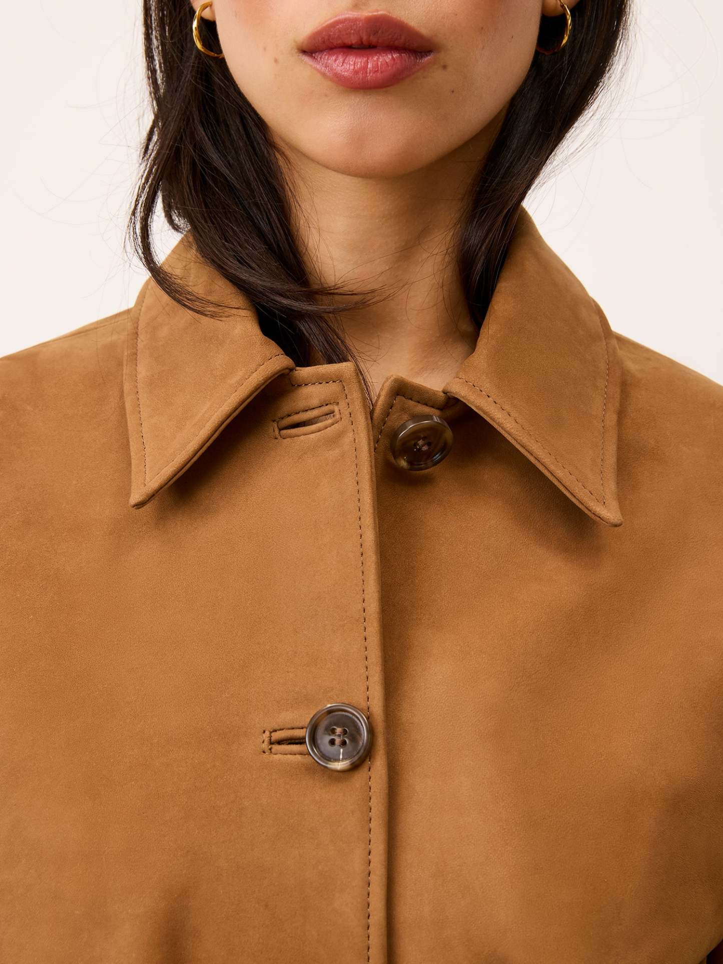 Veste EMILIO - SUEDE CARAMEL