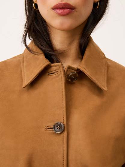 Veste EMILIO - SUEDE CARAMEL
