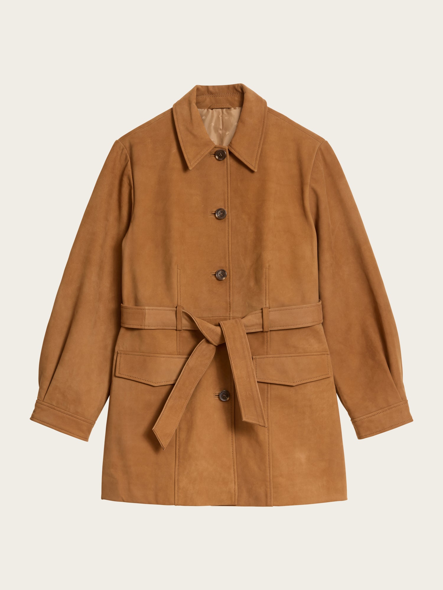 Veste EMILIO - SUEDE CARAMEL