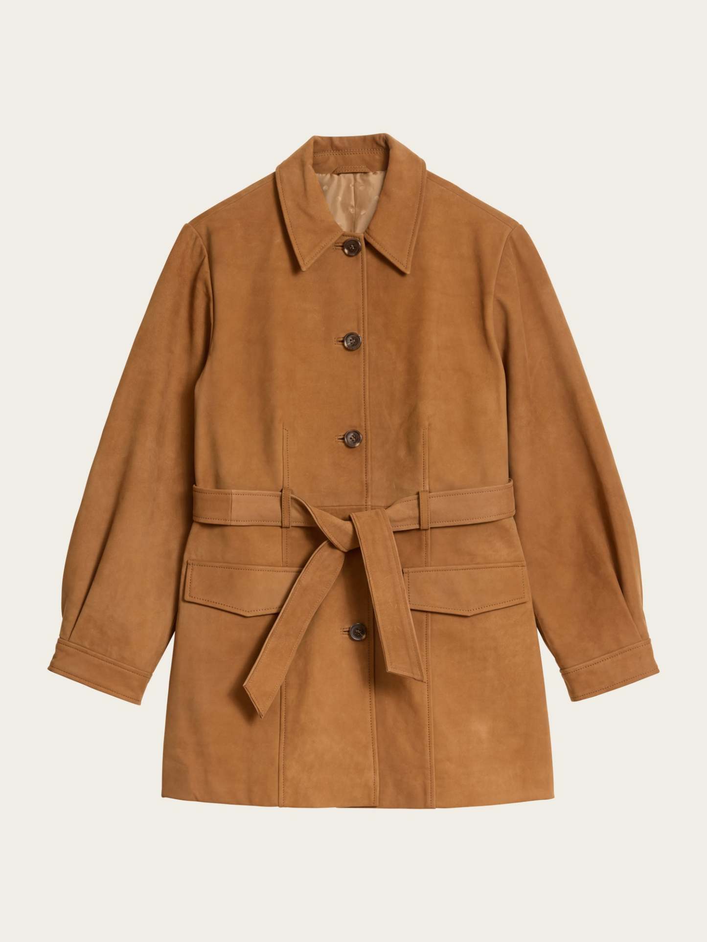 Veste EMILIO - SUEDE CARAMEL