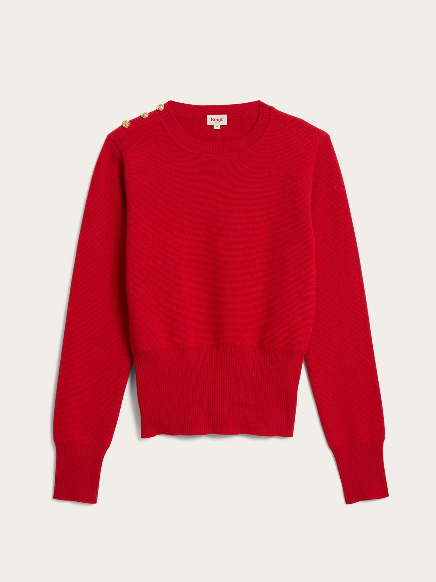 Pull ERELL - Uni Rouge
