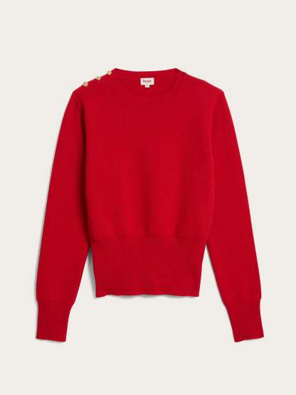 Pull ERELL - Uni Rouge