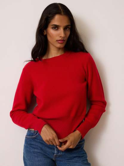Pull ERELL - Uni Rouge