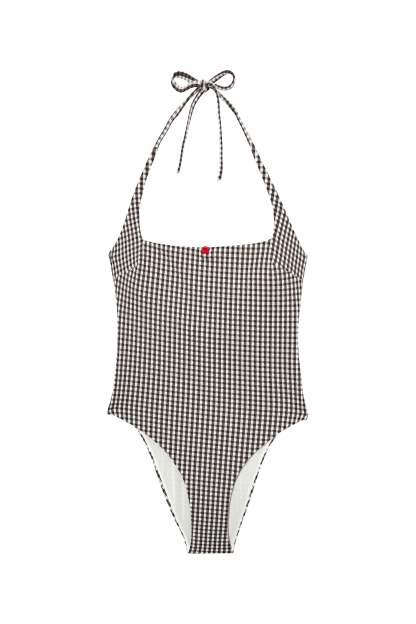 Maillot PAOLA - VICHY  NOIR