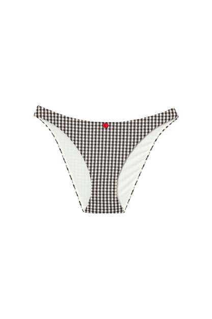 Bas de Maillot INDY - VICHY  NOIR