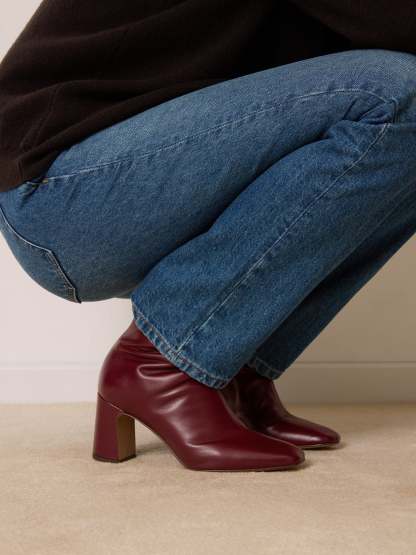 Bottines CLAUDIA - Bordeaux