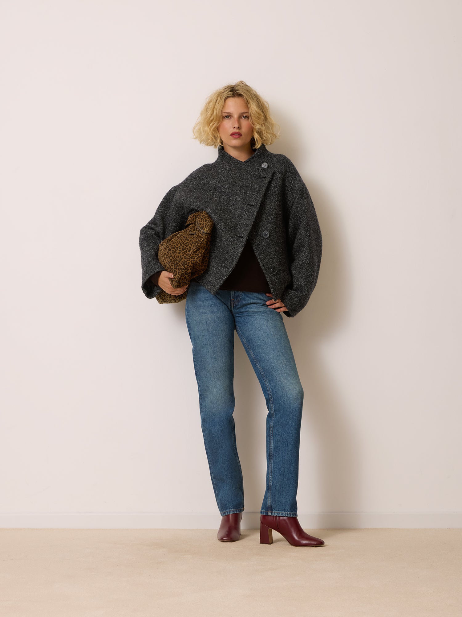 Manteau GEDEON - CHINE ANTHRACITE