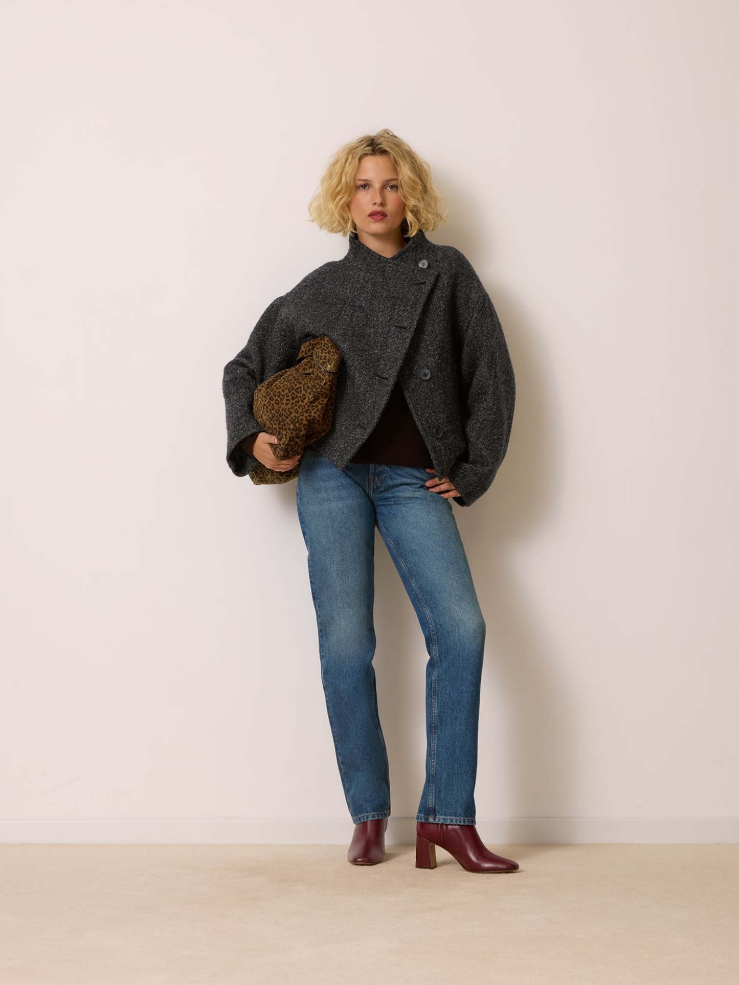 Manteau GEDEON - CHINE ANTHRACITE