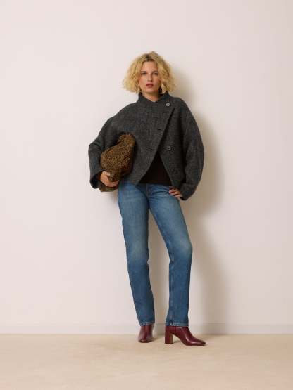 Manteau GEDEON - CHINE ANTHRACITE