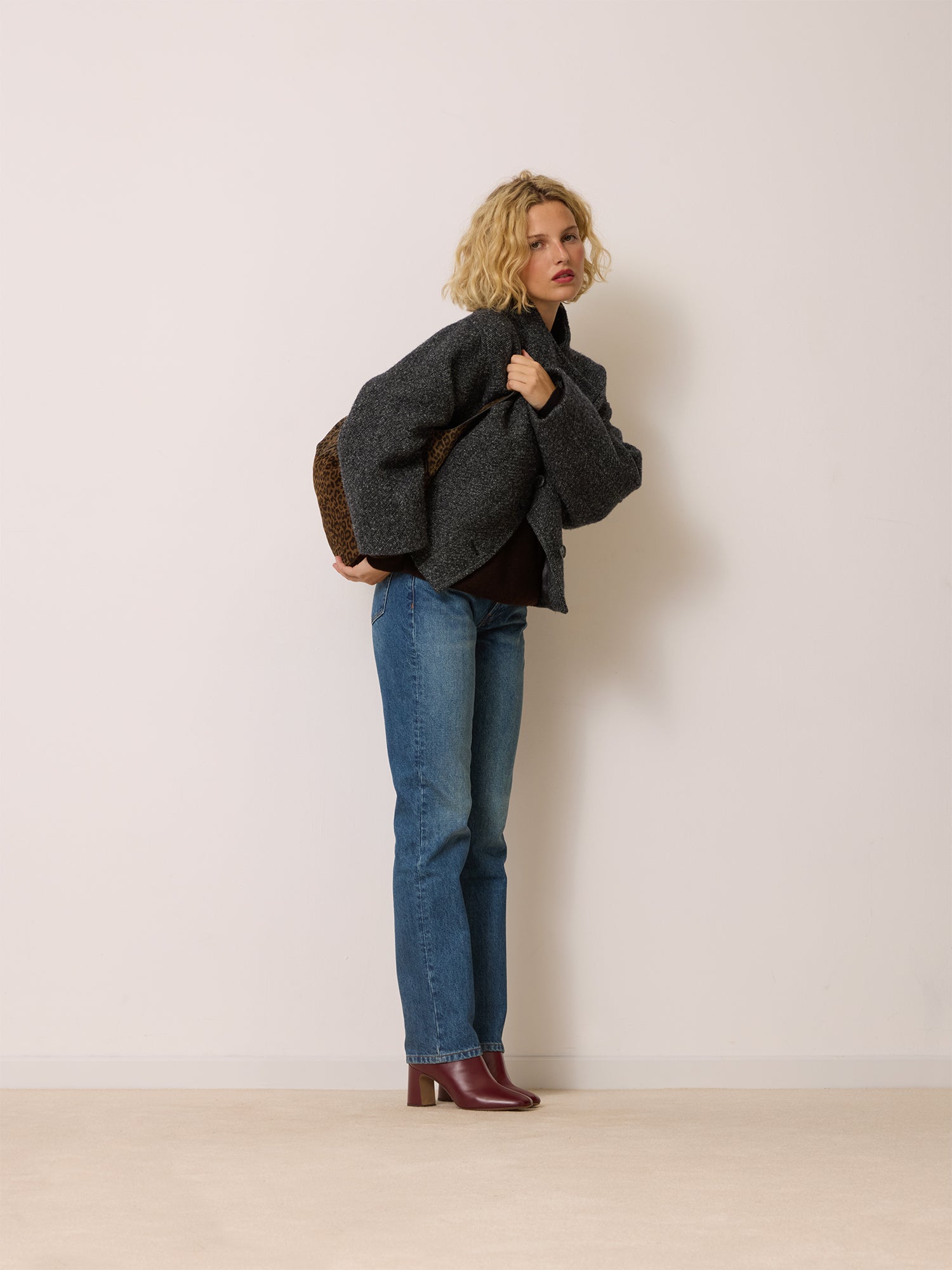 Manteau GEDEON - CHINE ANTHRACITE