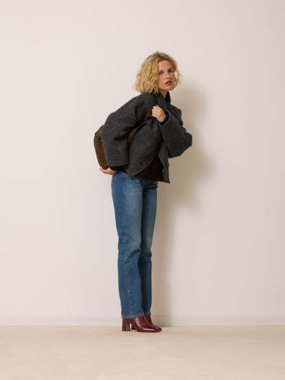 Manteau GEDEON - CHINE ANTHRACITE