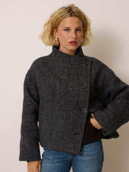Manteau GEDEON - CHINE ANTHRACITE