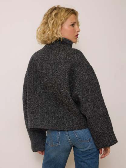 Manteau GEDEON - CHINE ANTHRACITE