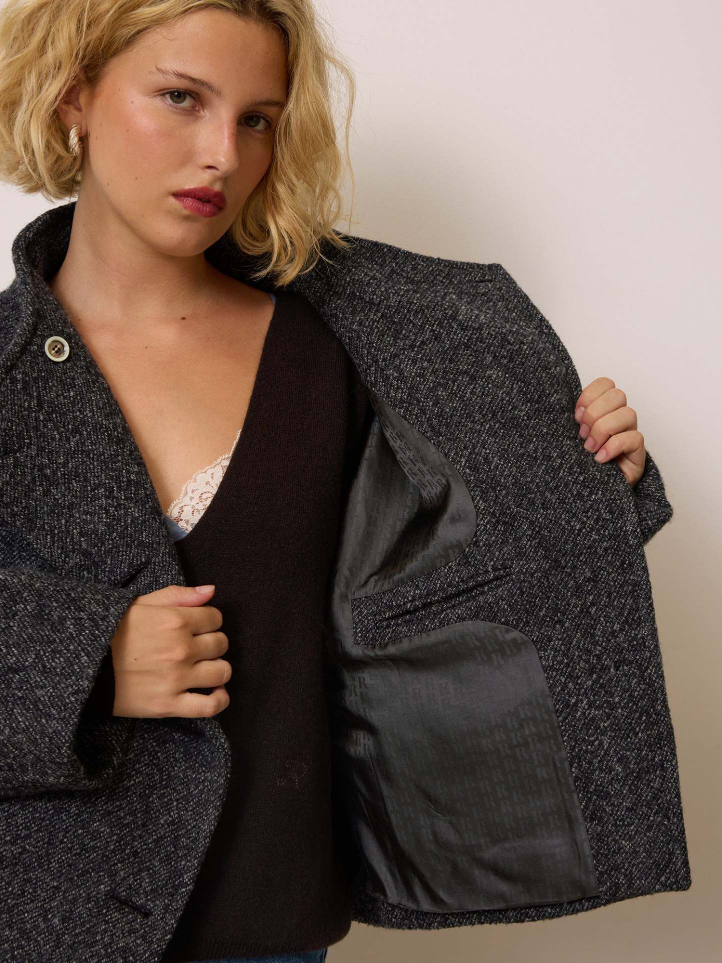 Manteau GEDEON - CHINE ANTHRACITE