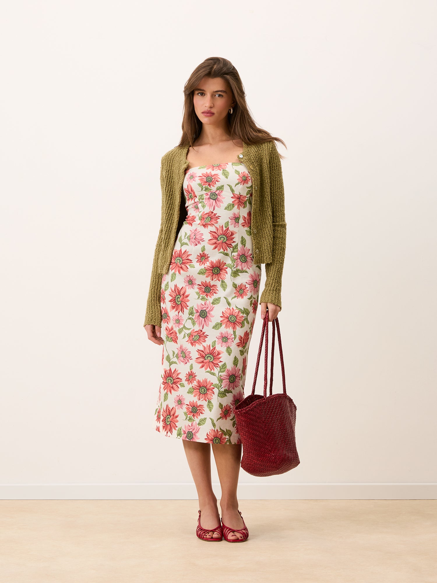 Robe EVY - SUNFLOWER ECRU