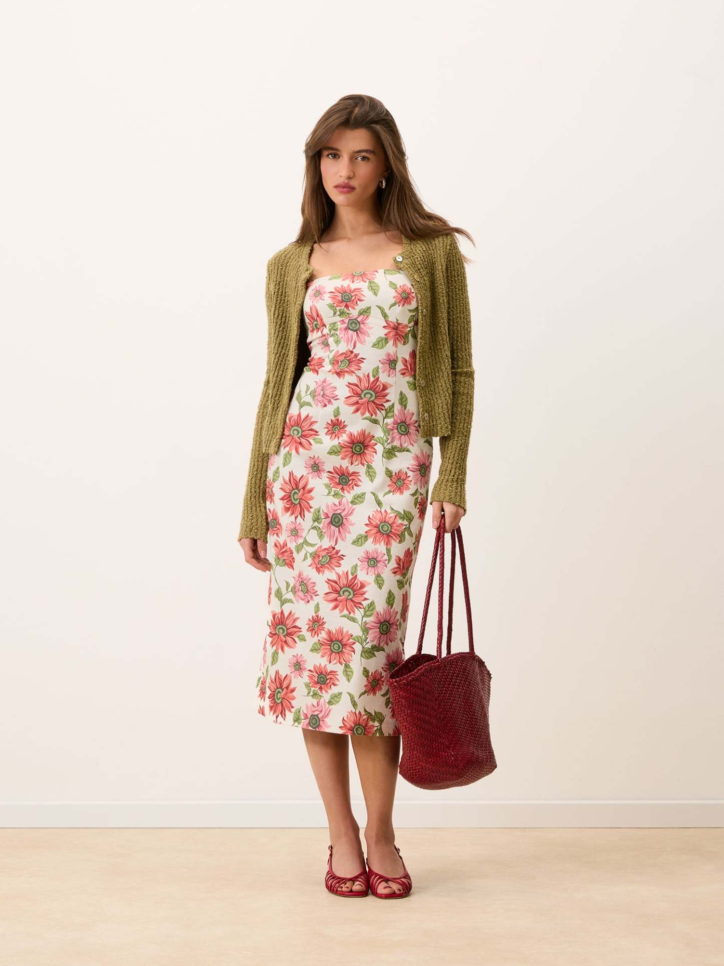 Robe EVY - SUNFLOWER ECRU