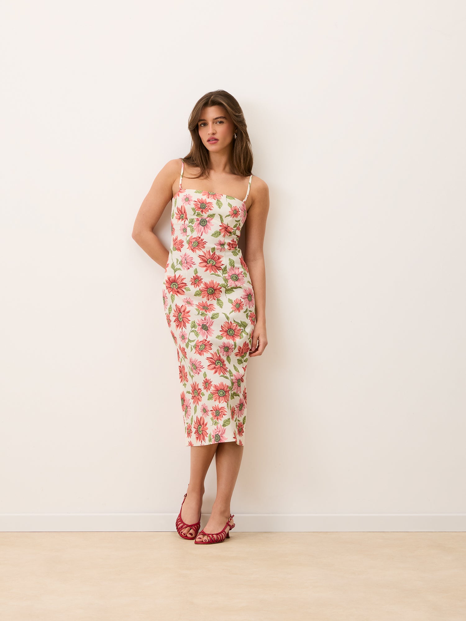 Robe EVY - SUNFLOWER ECRU