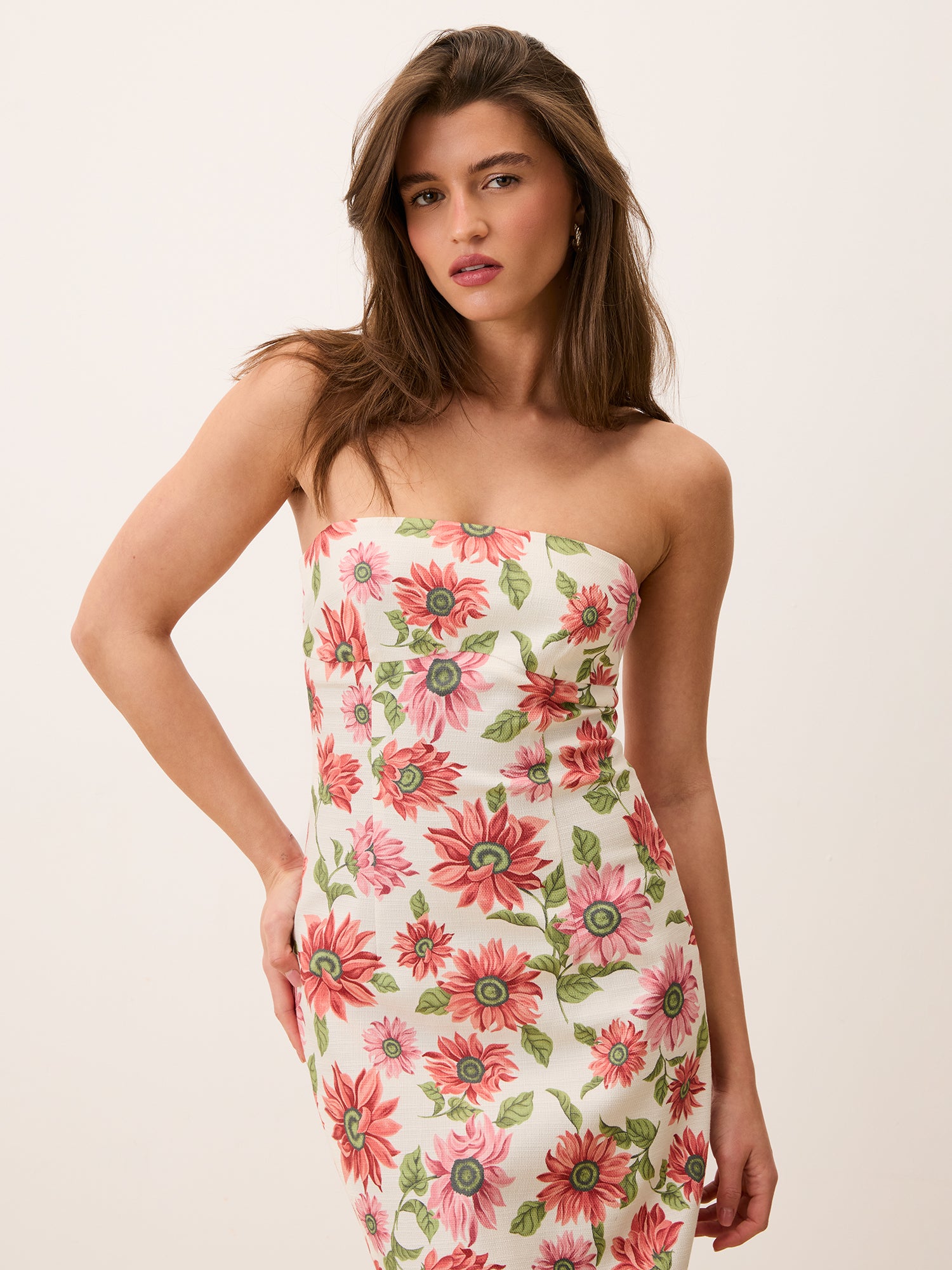 Robe EVY - SUNFLOWER ECRU