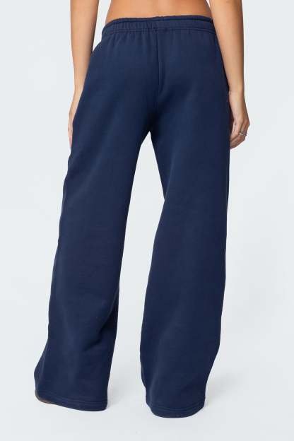 Get Edikted Sweatpants - NAVY