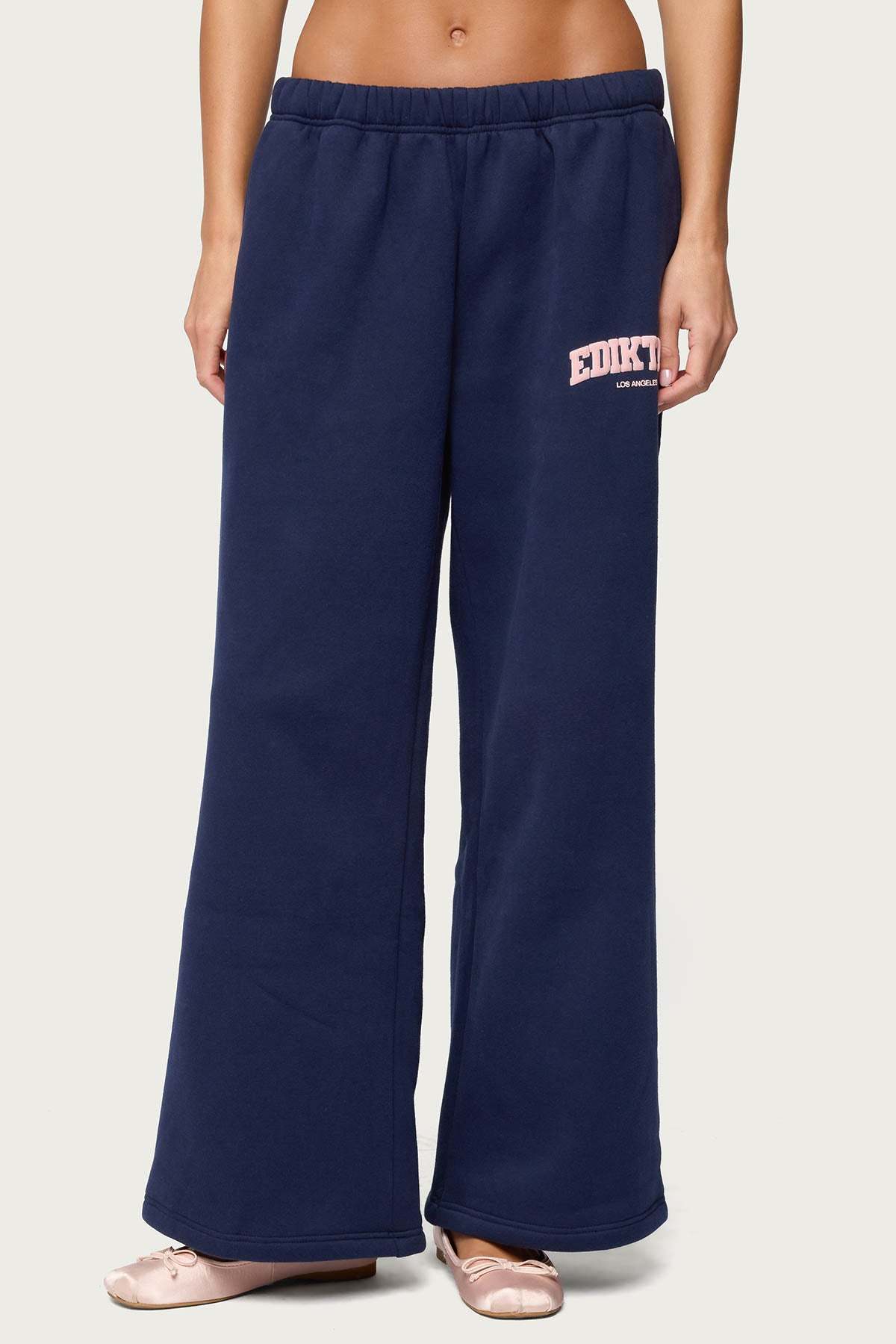 Edikted LA Sweatpants - NAVY