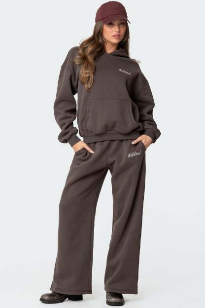 We're Edikted Sweatpants - DARK GRAY