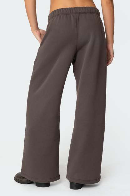 We're Edikted Sweatpants - DARK GRAY
