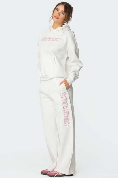 Mili Edikted Sweatpants - WHITE