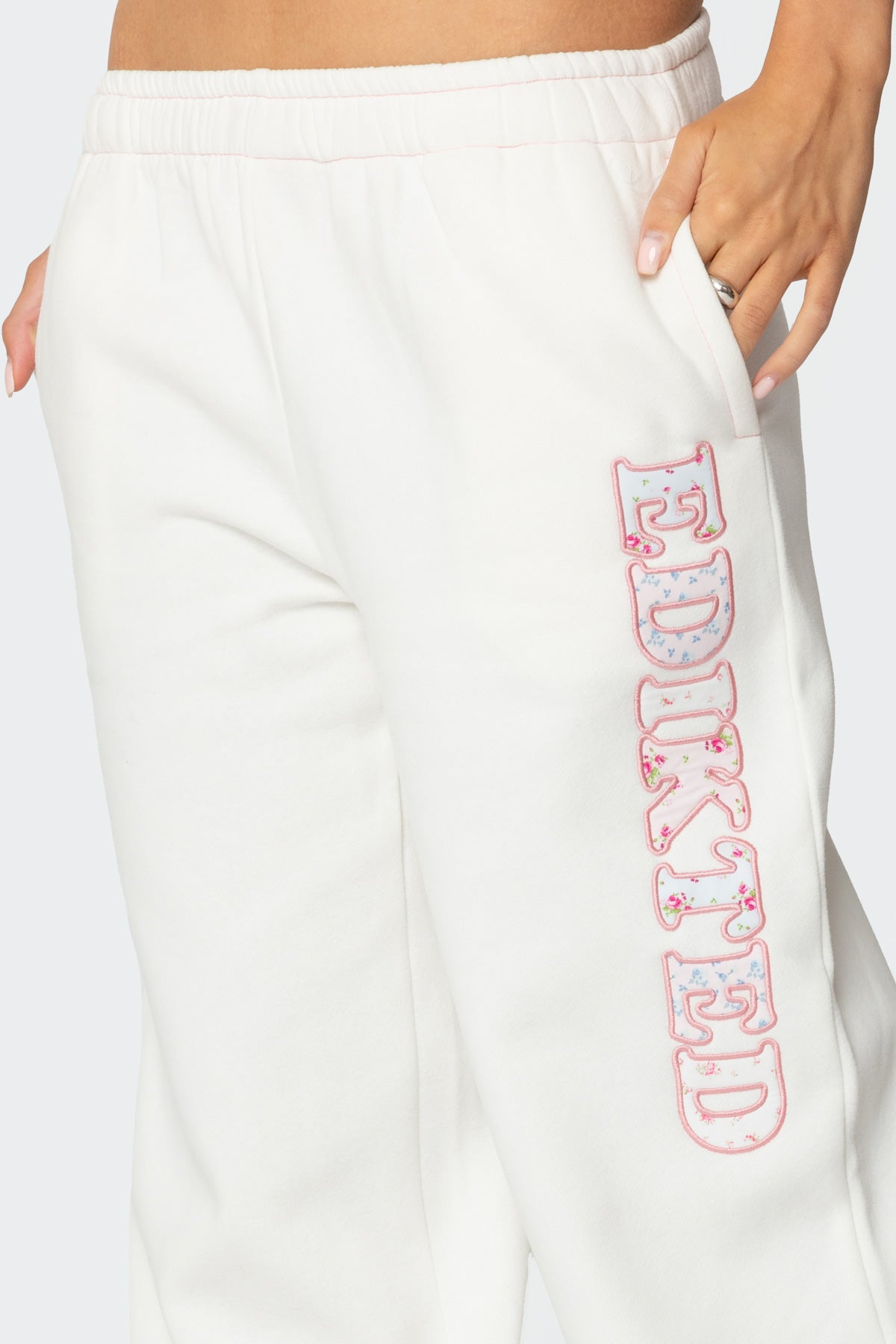 Mili Edikted Sweatpants - WHITE