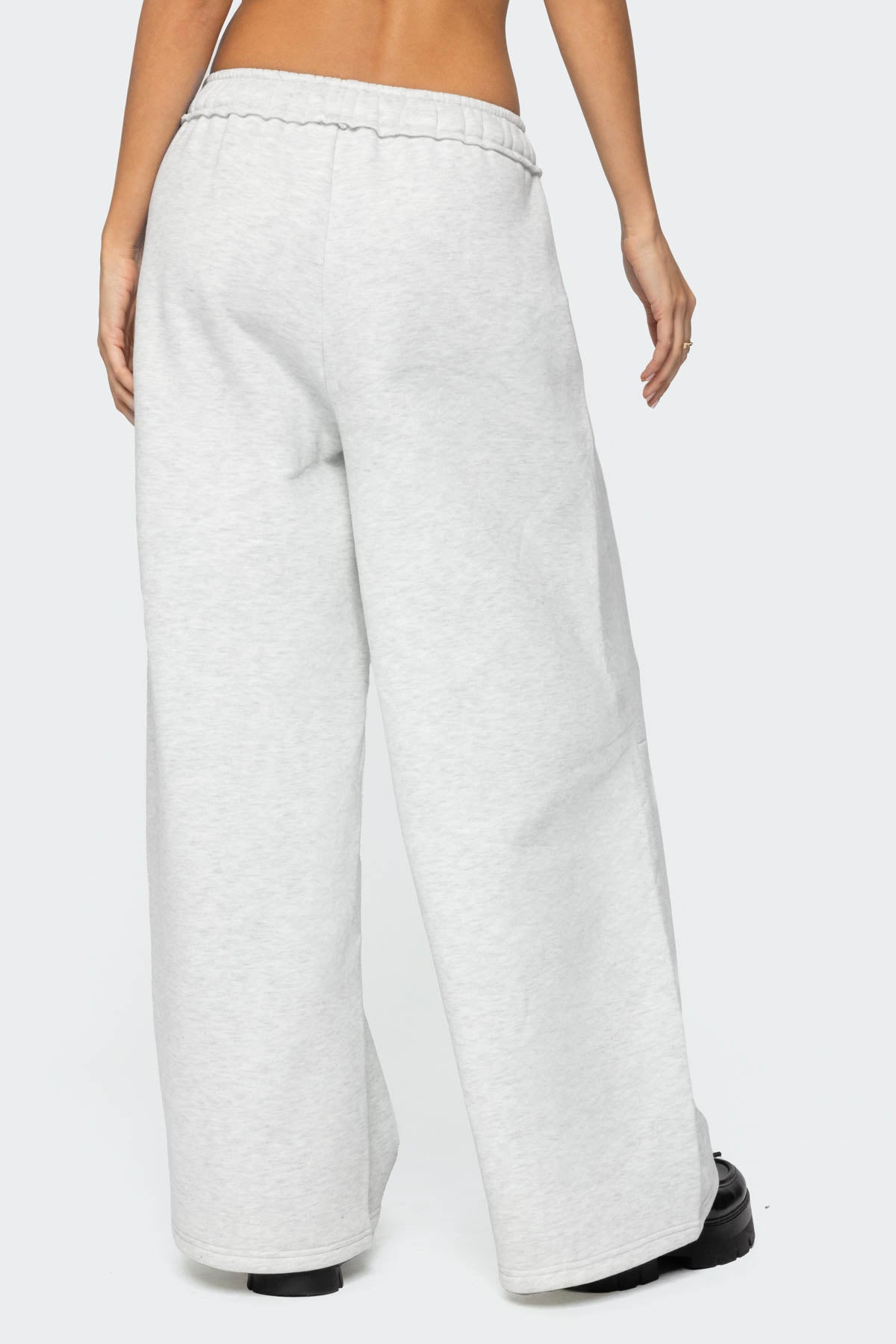 Kori Oversized Sweatpants - GRAY MELANGE