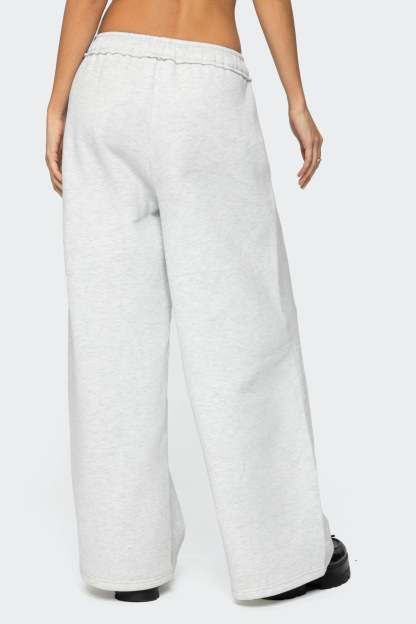 Kori Oversized Sweatpants - GRAY MELANGE
