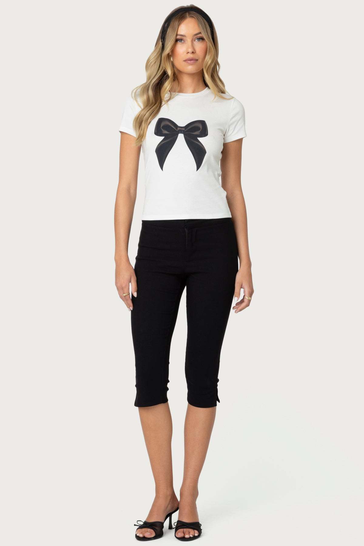 Sarafina Capri Pants - BLACK