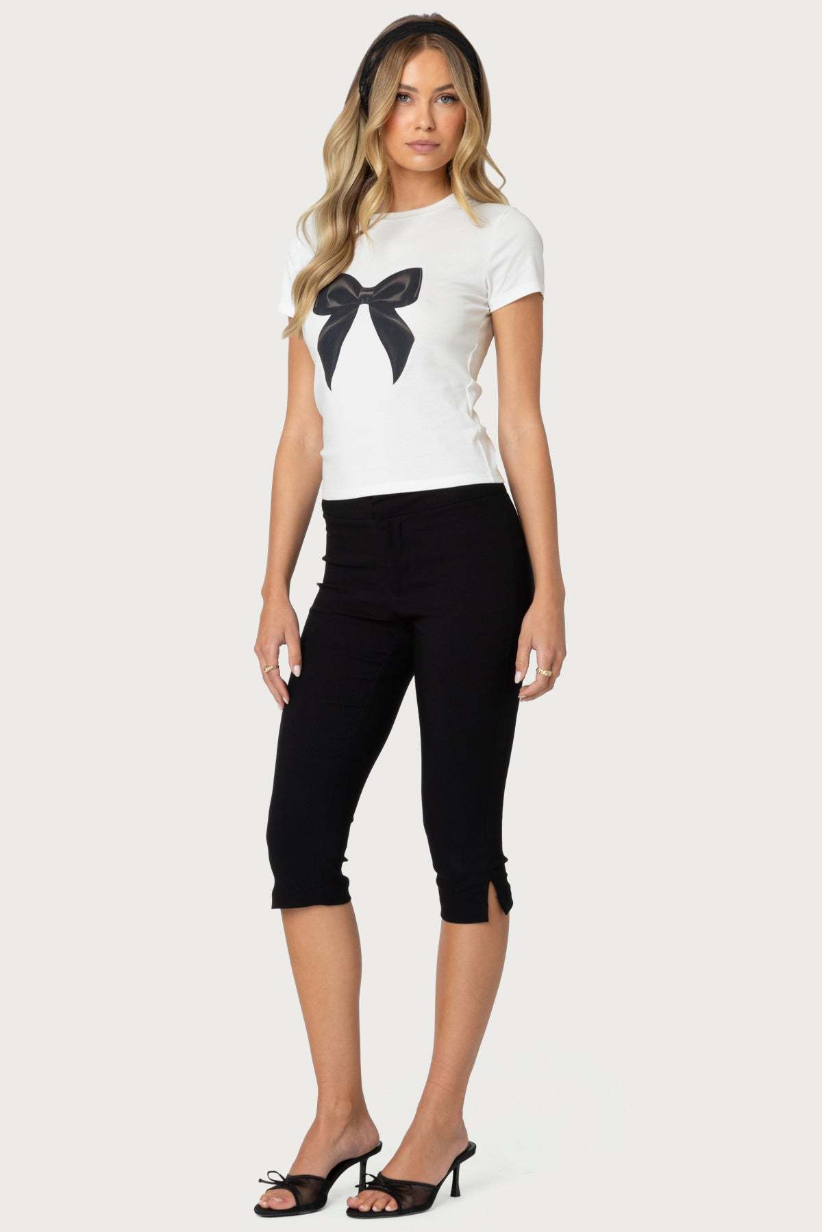 Sarafina Capri Pants - BLACK