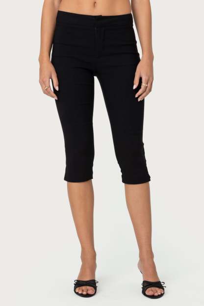 Sarafina Capri Pants - BLACK