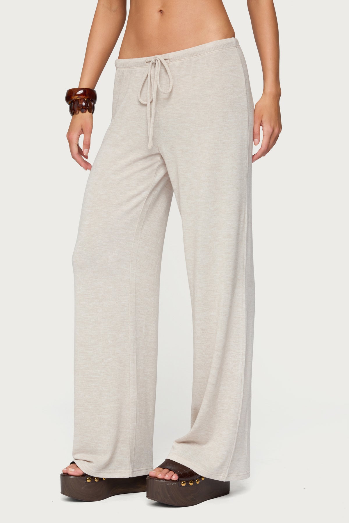 Camdyn Loose Fit Pants - BEIGE