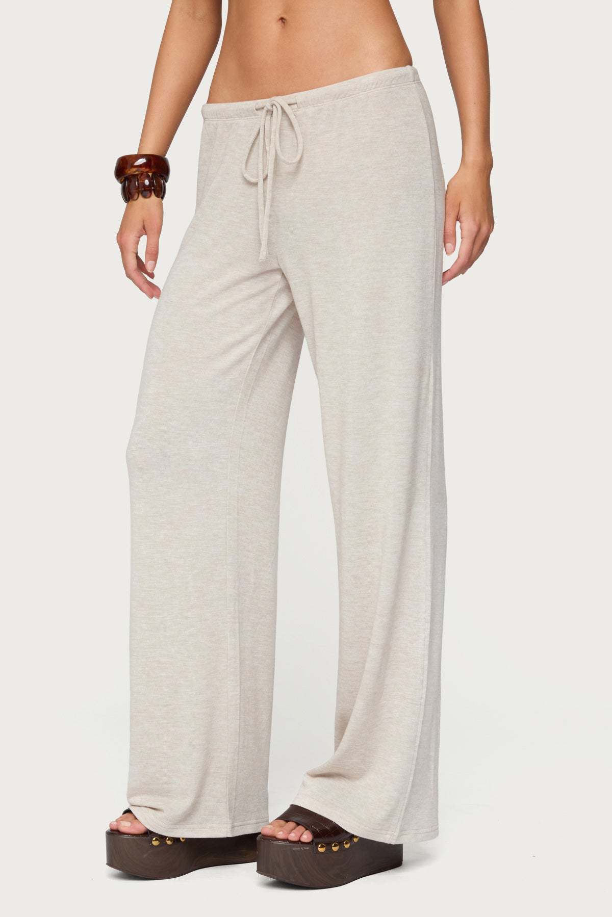 Camdyn Loose Fit Pants - BEIGE