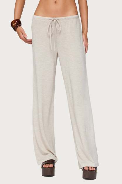 Camdyn Loose Fit Pants - BEIGE