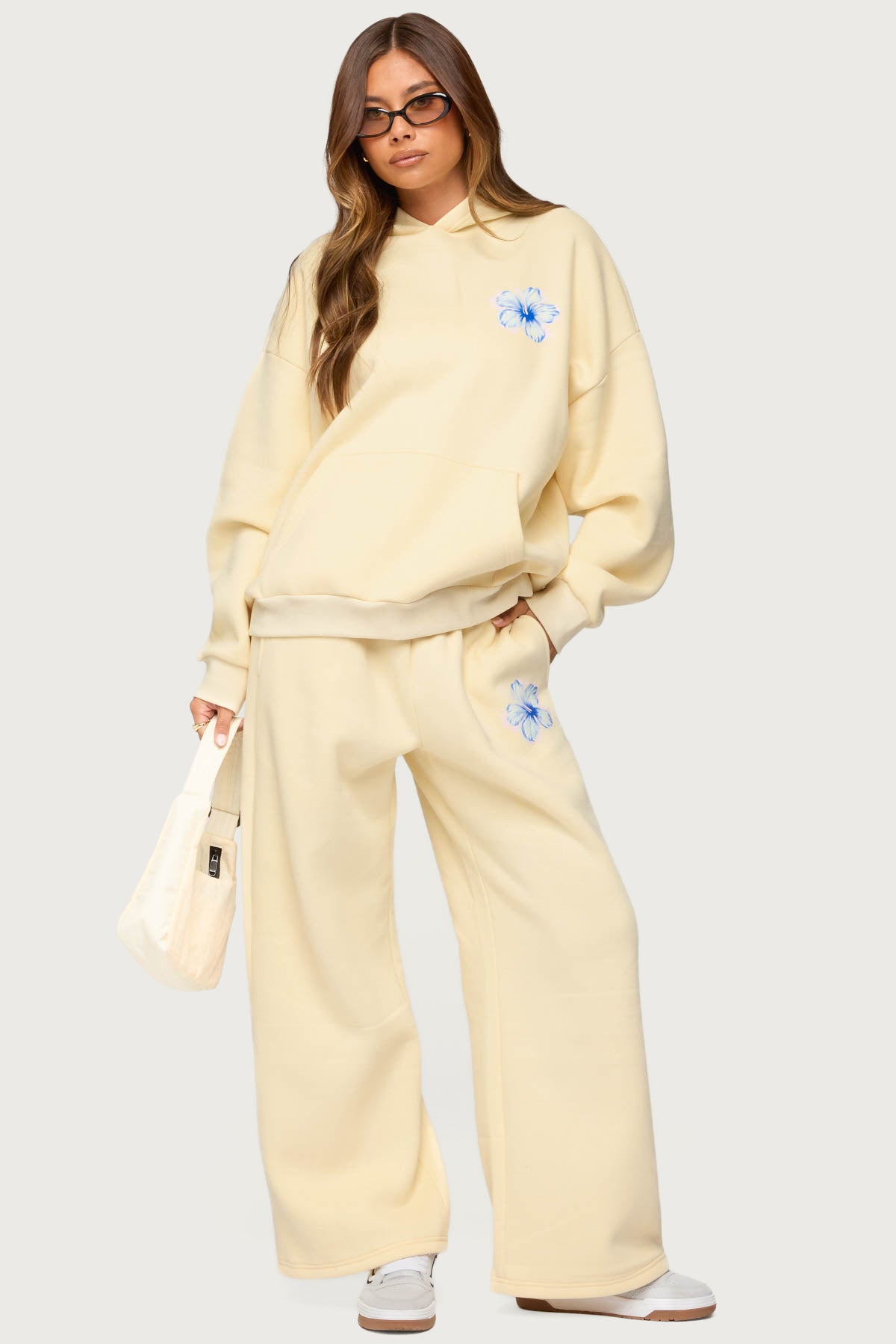 Tropical Bloom Sweatpants - YELLOW