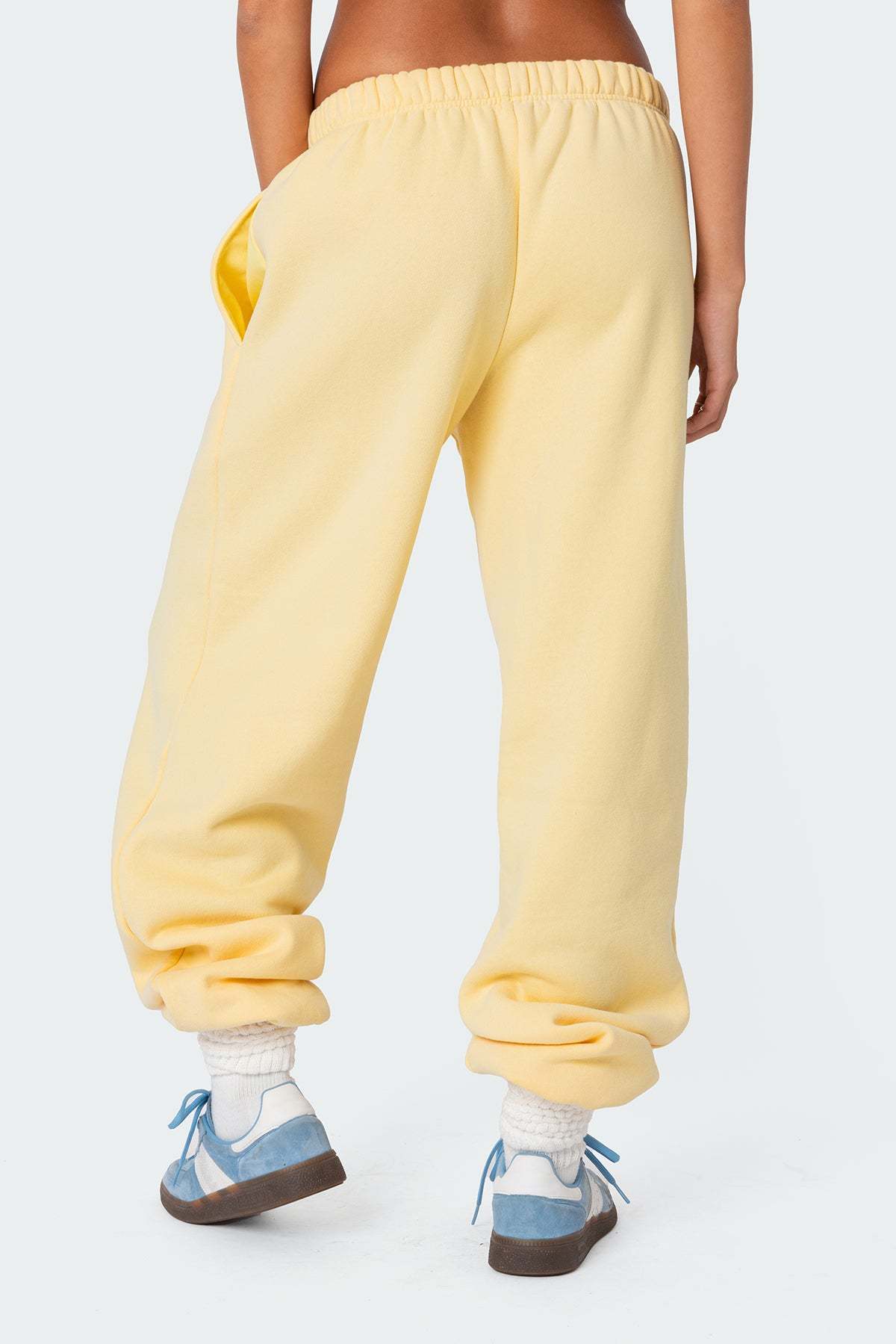 Clark Oversized Sweatpants - YELLOW